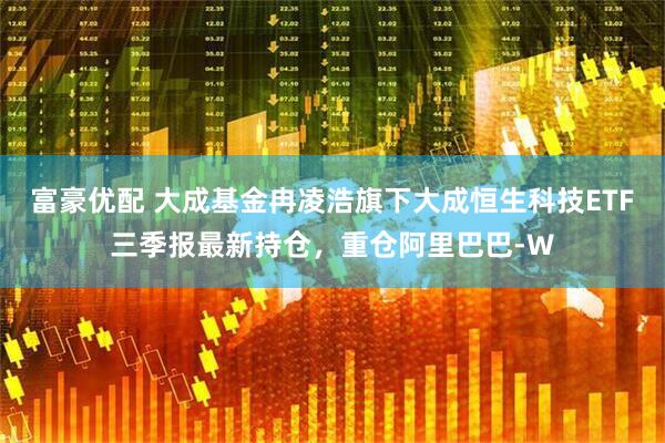 富豪优配 大成基金冉凌浩旗下大成恒生科技ETF三季报最新持仓，重仓阿里巴巴-W